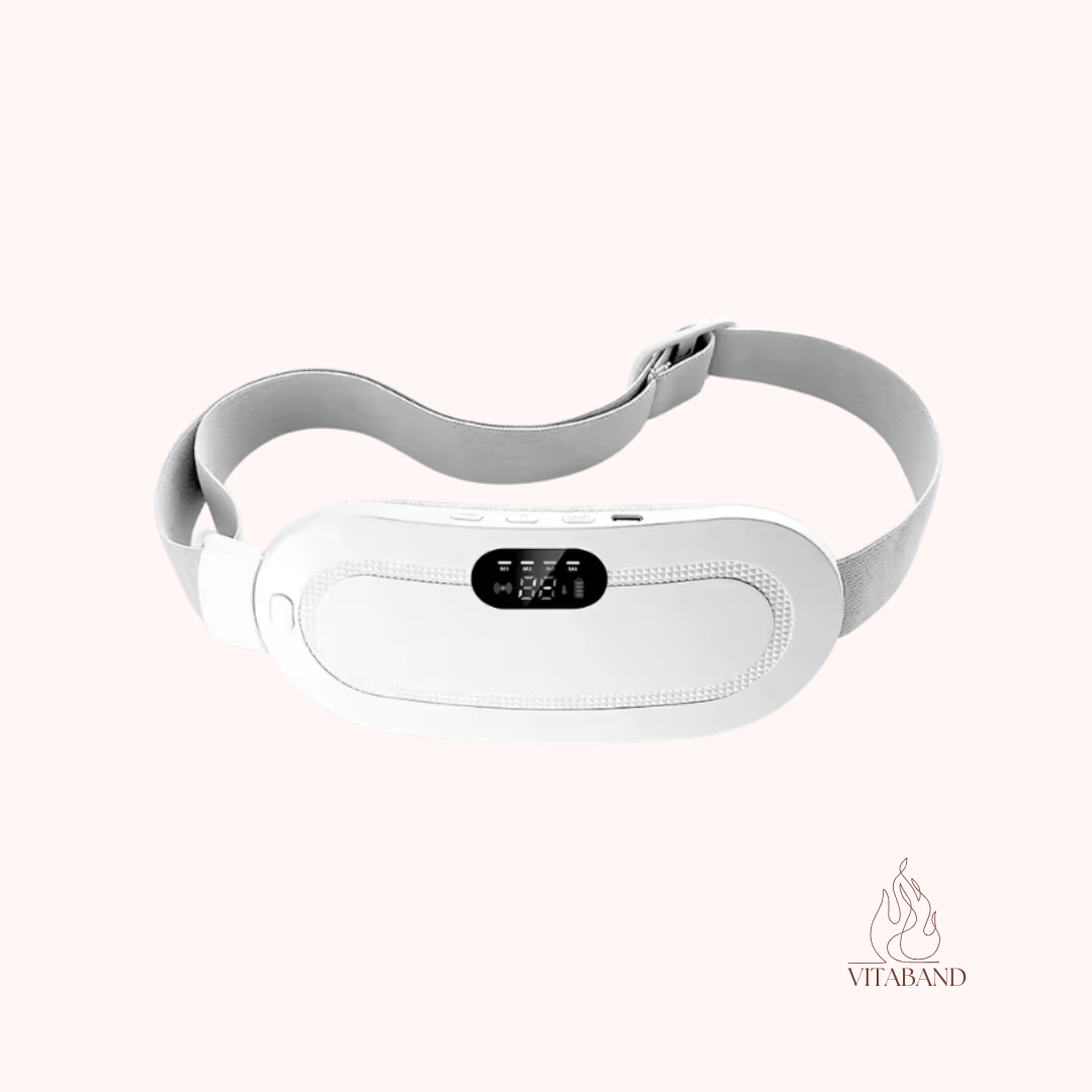 Almohadilla térmica portátil para cólicos menstruales