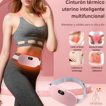 Almohadilla térmica portátil para cólicos menstruales